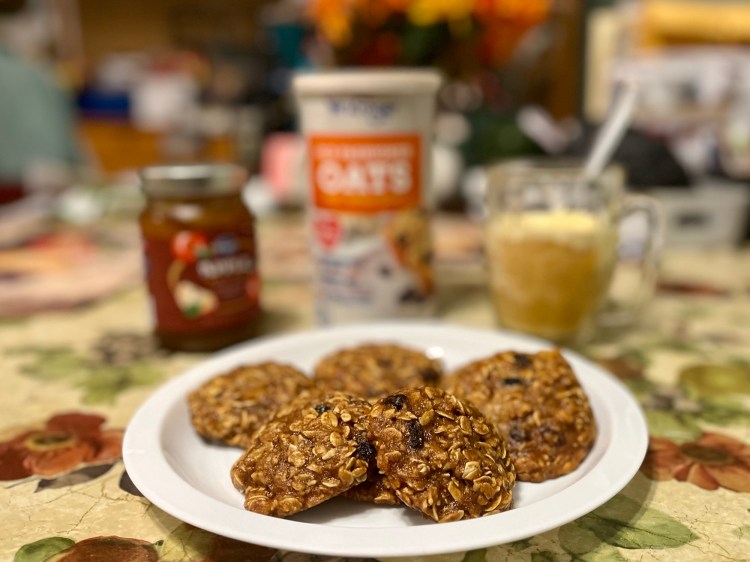 Apple Butter Oatmeal Raisin&nbsp;Cookies